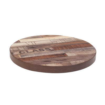36'' Round Melamine Paneling Table Top