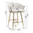Luxurious Velvet Counter Height Bar Stools With Ergonomic Design And Sturdy Construction-522098419-522098417