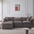 105" Modular Sectional Couch-1284994358