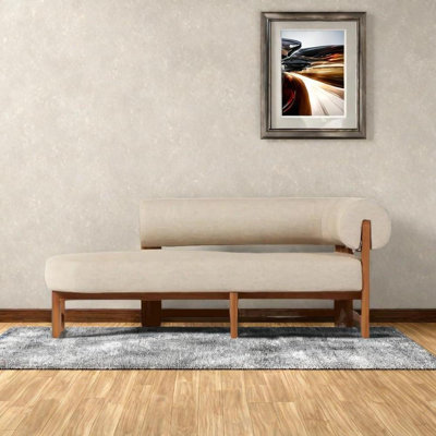 Chaise en bouleau naturel et confortable