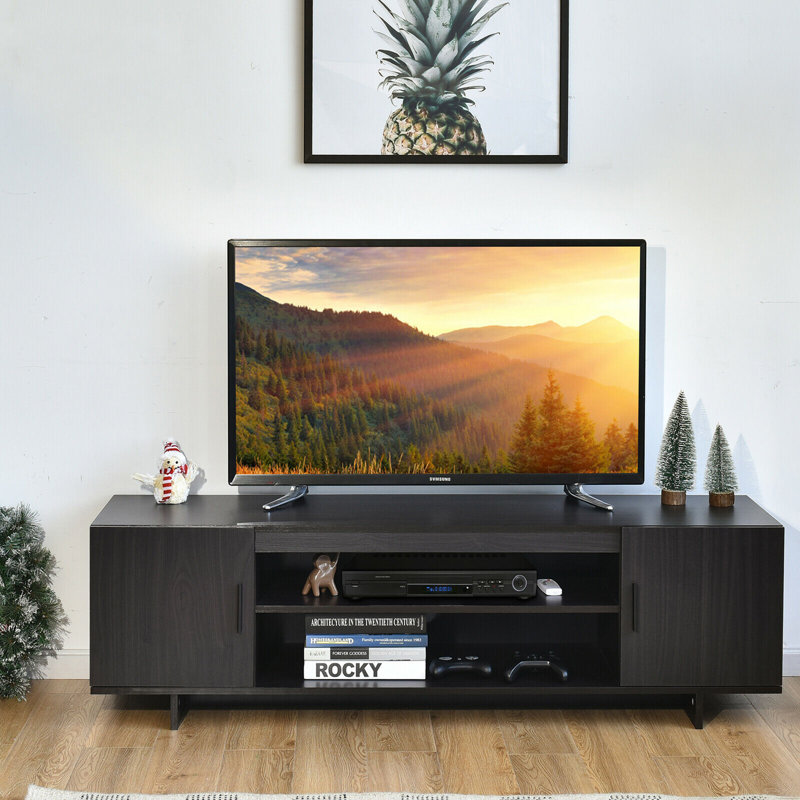 Latitude Run Gastonia 60" TV Stand — Unfinished / 60 in