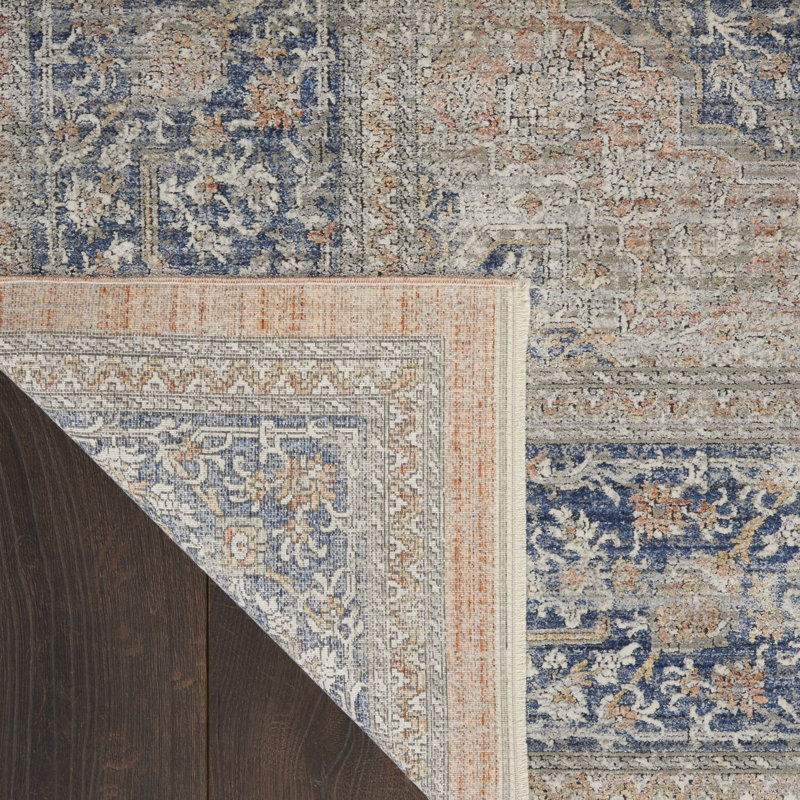 Floral Indoor Rug, Rectangle 9'10" x 12'6"