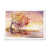 Toile blanche encadrée