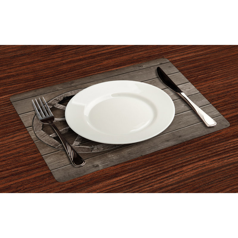 Jalbert Wagon Wheel Old Carriage Placemat