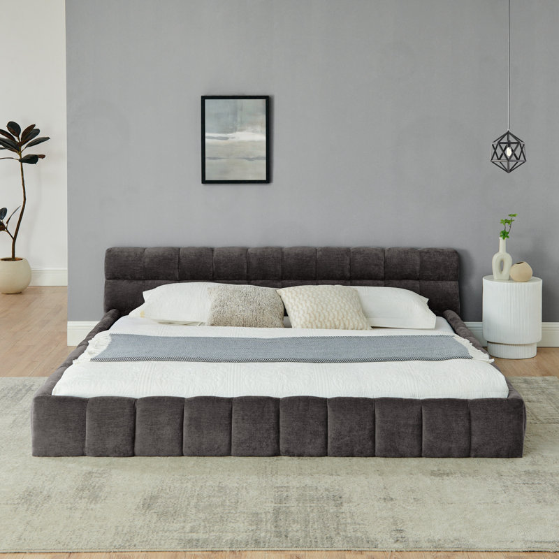 Chenille plateforme Ultimo, Gris foncé, Très grand