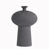Folk Handcrafted Earthenware Table Vase