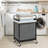 Rolling Laundry Hamper With Wheels And Removable Bag - 90L Capacity Laundry Sorter Cart With Locking Casters For Bedroom, Bathroom, And Laundry Room Organization