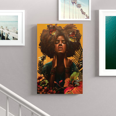 Blossom 1 Piece Wrapped Canvas Wall Art