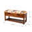 Vienna Cotton Upholstered Storage Bench-2088077412