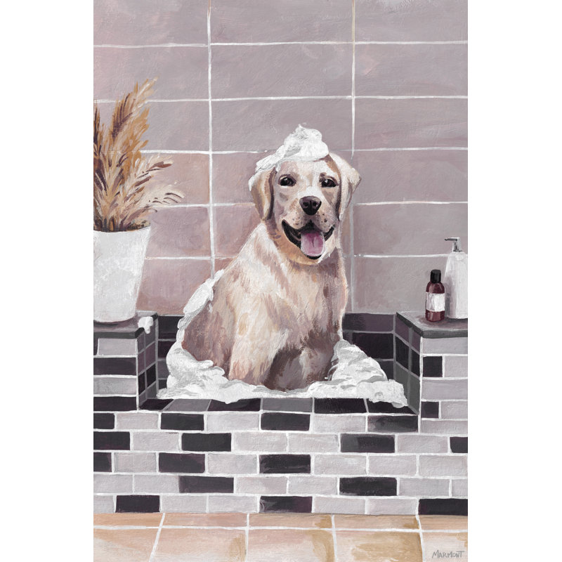 «Perfect Bubble Bath», reproduction d'art sur toile tendue, H 12 po x l 8 po x P 1,5 po