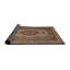 Tapis décoratif rouge à motif oriental Rachelle-681921896
