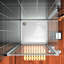 Piers Glass Square Shower Enclosure with Tray-1664962540