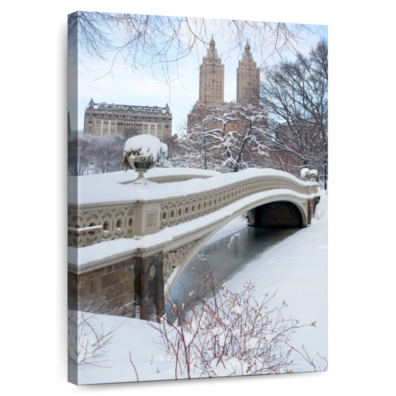 Lilie Snowy Bow Bridge, H 36 po x l 24 po
