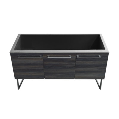 Base de meuble-lavabo simple Anniol