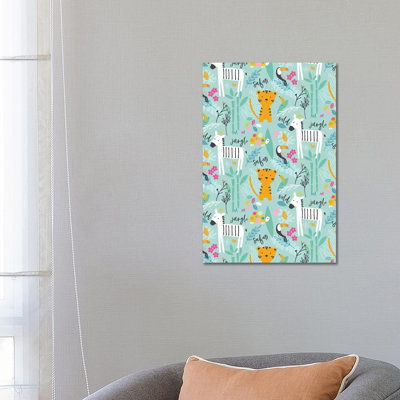 Wild Adventure III by Angela Nikeas - Wrapped Canvas Painting