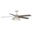 Ventilateur de plafond standard à DEL à 5 pales de 52 po avec télécommande et ensemble d'éclairage inclus Roir-1208523214
