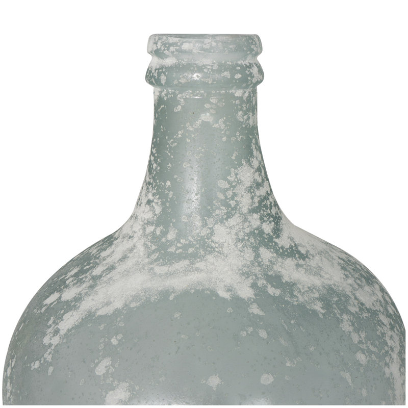 Handmade Iron Decorative Bottle, 16.5" H x 10.5" W x 10.5" D