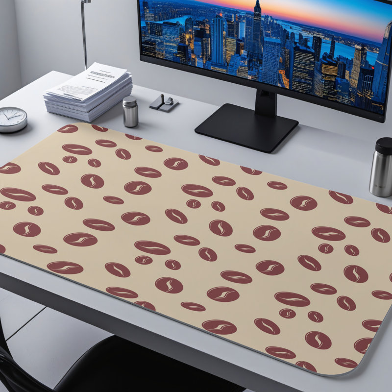 Polyester Desk Pad, 31.5x15.5