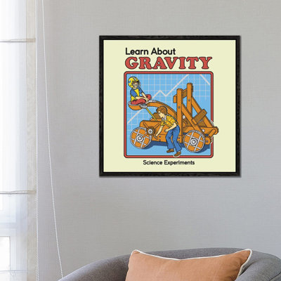 Learn About Gravity by Steven Rhodes - Gallery-Wrapped Canvas Giclée on Canvas