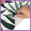 Tropical Leaves Pattern Bath Mat-917541898