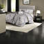 Ensemble de literie chic et moderne, polyester, style transitionnel pour la maison