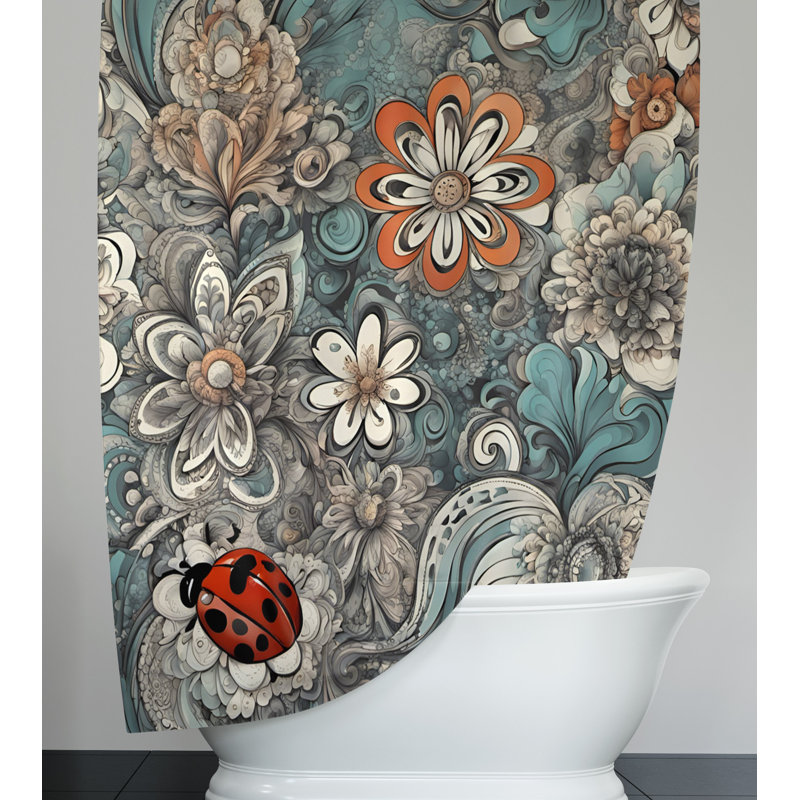 Rideau de douche SH00862, L 70 po x H 72 po
