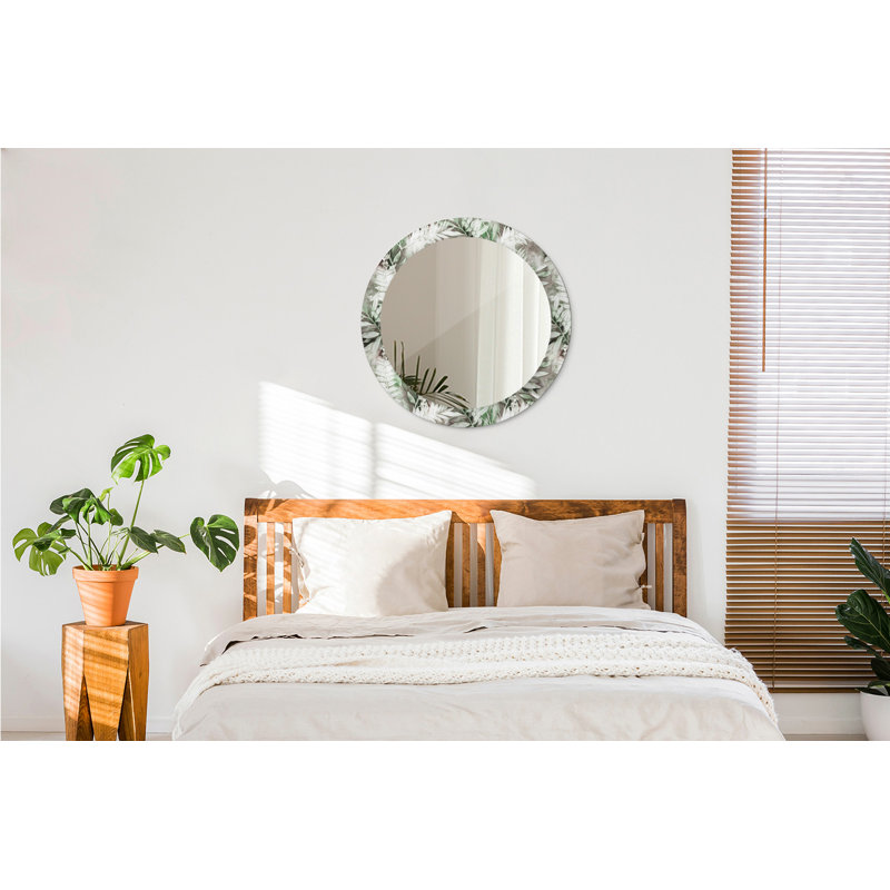 Huldar Glass Flat Wall Mirror