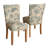 19'' H Upholstered Oak Dining Chair