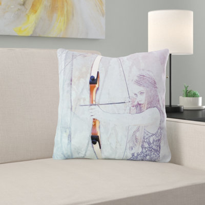 Coussin de fille fille Vella