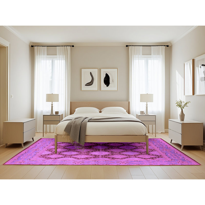 Oriental Indoor Rug, Rectangle 5' x 8'