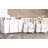 Lustre 3-Piece Modern Bedroom Set With Mirrored Dresser And Nightstands-116503087