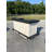 8ft U-Shaped Bar Counter Indoor Outdoor Reception Desk Cash Wrap Backyard Patio Station