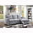 Upholstered L-Shaped Sectional Reversible
