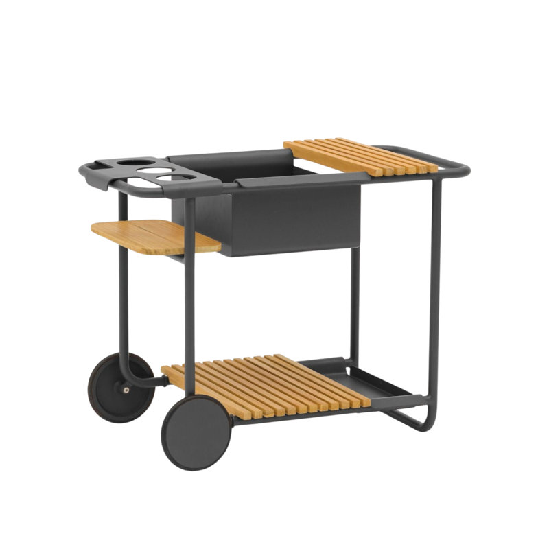 Cambrai Metal Bar Cart