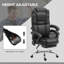 Fauteuil inclinable pivotant en simili cuir Gangarm-1004527131