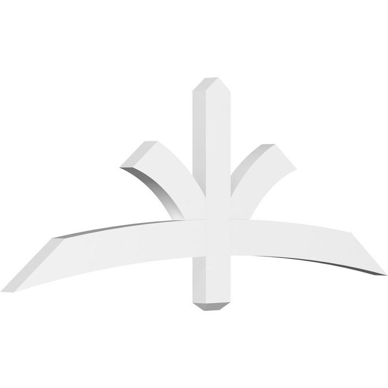 Support pour pignon Davenport, H 22,5 po x l 60 po (pas: 9/12), P 2 po x F 6 po, Signature uréthane