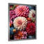 Décoration murale Zinnias rouge beige - Zinnias-97203454-134112112