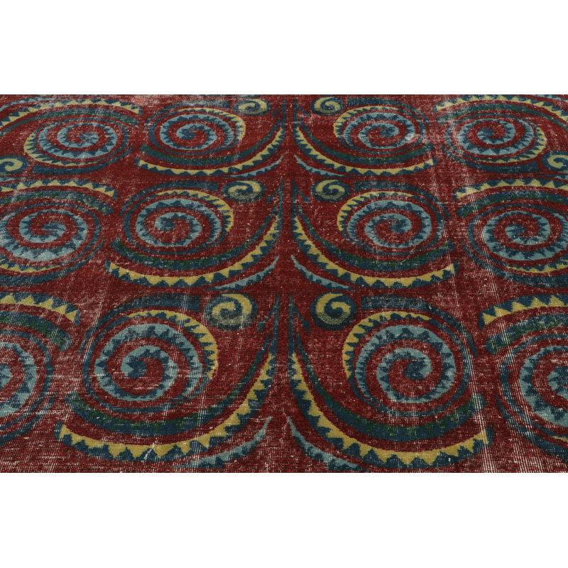 One-of-a-Kind 6'8" X 8'7" Hand Knotted Area Rug