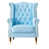 Similicuir bleu Graubert