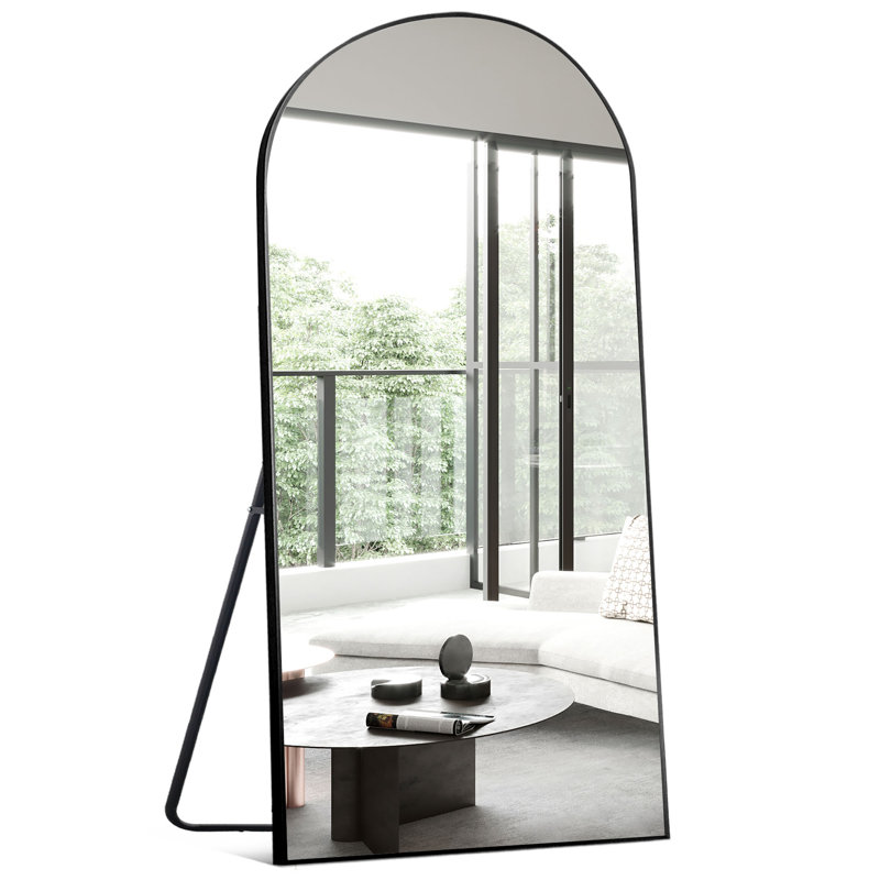 Miroir pleine grandeur Elden, Noir, 70 po x 30 po