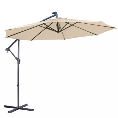 Shevell Lighted Cantilever Umbrella