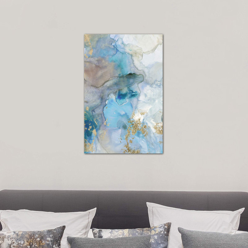 Emerald Pool II by Tom Reeves - Wrapped Canvas Painting, 66.04 cm H x 45.72 cm W x 1.91 cm D