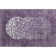 Tapis aubergine Cerrito lavable à la machine de qualité supérieure