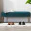 Banc rembourré en velours Aghvarth-1433399232