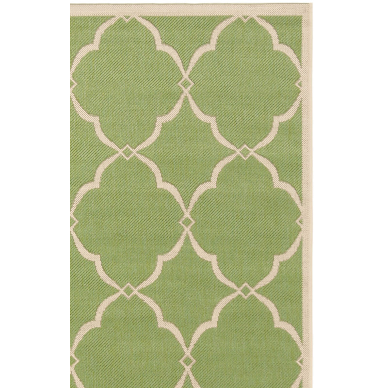 Croker Performance Geometric Indoor/Outdoor Area Rug, Square 6'7"