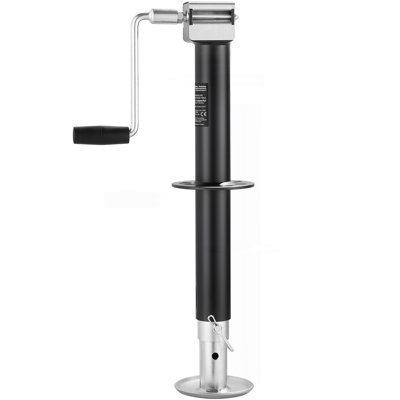 5000 lbs A-Frame Trailer Jack, 15-Inch Vertical Travel, Trailer Lift Jack with Adjustable 7-Level Drop Leg & Drill Socket, Cordless Drill Compatible, Suitable for RV, Utility, Yacht Trailers