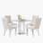 5-Piece Round Pedestal Dining Set-838432731-838432711