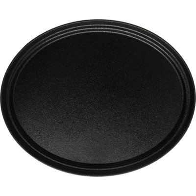 Plateau ovale Gripite 2 27 po x 22 po - noir