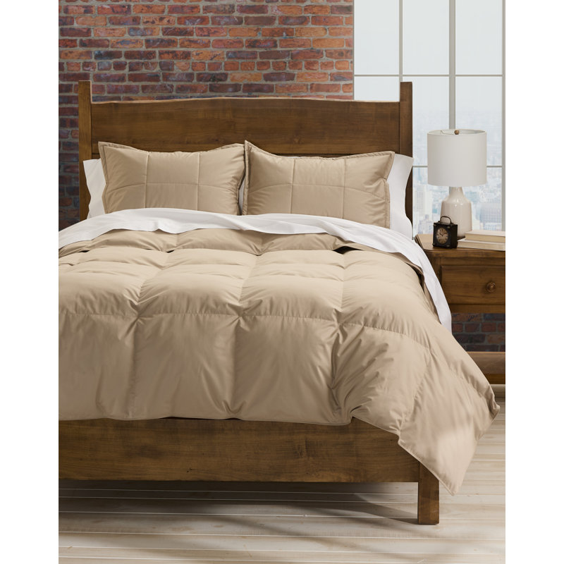 Cuddledown Chroma Down Alternative Comforter, Twig, King Comforter, All Season