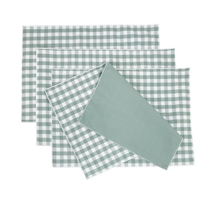 Jodianne Cotton Gingham Rectangle Placemat